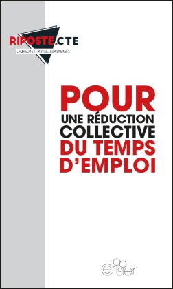 Pour une réduction collective du temps d’emploi